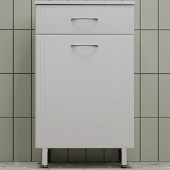 Style Line Тумба напольная Эко Стандарт ТН 500 белая – фотография-1